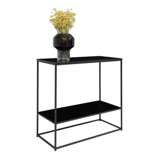 Vita Consoletafel zwart 80 cm - 36 cm breed - Mooier Thuis