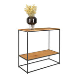 Vita Sidetable eikenlook naturel 80 cm consoletafel - naturel en bruin - Mooier Thuis