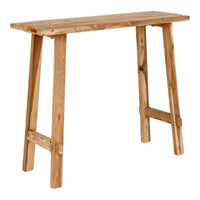 Girona Sidetable van teak naturel 90 cm - Mooier Thuis