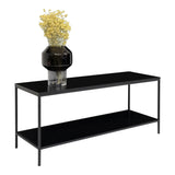 Vita TV-meubel zwart 100 cm staande tv-meubel - metaal - Mooier Thuis