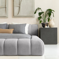 Platformbed Adore Classic Grijs – 180x200 cm – Incl. Matras