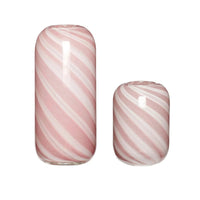 Hübsch Roze Candy-vazen (set van 2)