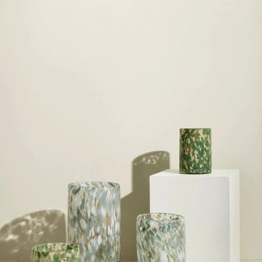 Libra blauwe vazen (set van 2)