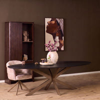 Eiken Eettafel Ferris Ovaal 280 cm