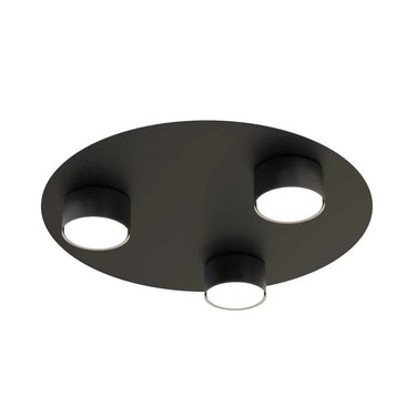 BOLX 3-lichts plafondlamp - Zwart