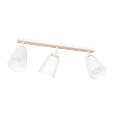 ATLAS 3-lichts plafondlamp - Wit
