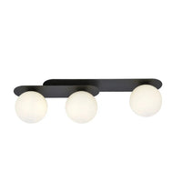 PLAZA 3-lichts plafondlamp - Wit glas - Mooier Thuis