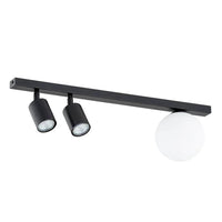 BASTER 3-lichts plafondlamp - Zwart frame - Mooier Thuis