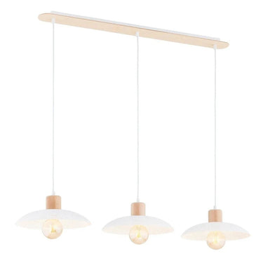 KOBE 3-lichts hanglamp - Wit