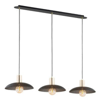 SPIRIT 3-lichts hanglamp - Zwart goud - Mooier Thuis