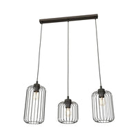 VANDER 3-lichts hanglamp – Zwart - Mooier Thuis