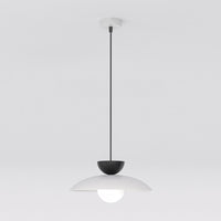 Mulan hanglamp wit glas 3-lichts grijs
