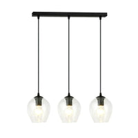 ISTAR 3-lichts hanglamp - Helder glas - Mooier Thuis