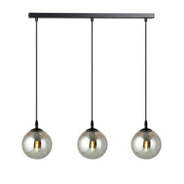 COSMO 3-lichts hanglamp - Smoked glas