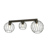 NEST 3-lichts plafondlamp – Zwart - Mooier Thuis