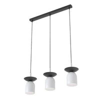 EGO 3-lichts hanglamp - Grijs/zwart - Mooier Thuis