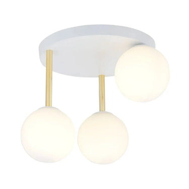DOLCE 3-lichts plafondlamp – Wit