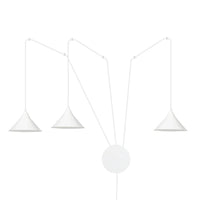 ABRAMO 3-lichts hanglamp - Wit - Mooier Thuis