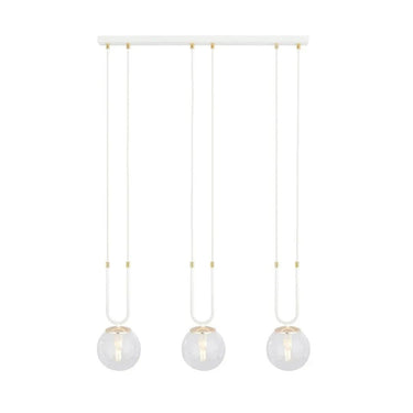 GLAM 3-lichts hanglamp - Helder glas