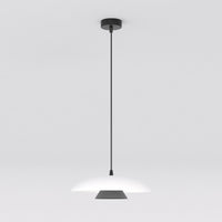 Babel hanglamp 3-lichts wit zwart