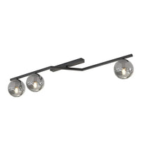 NATON 3-lichts plafondlamp - Smoked glas - Mooier Thuis