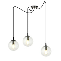 GIGI 3-lichts hanglamp - Helder glas - Mooier Thuis