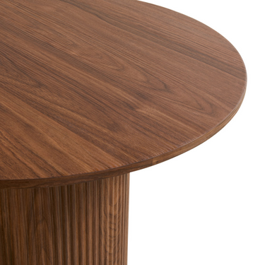 Bijzettafel Nora - Ø60cm Walnoot
