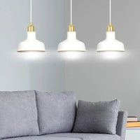 Emibig IBOR 3-lichts hanglamp - Wit goud