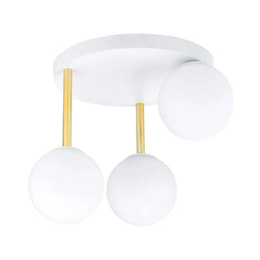 DOLCE 3-lichts plafondlamp – Wit