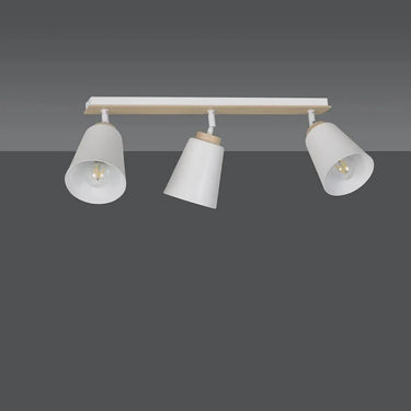ATLAS 3-lichts plafondlamp - Wit