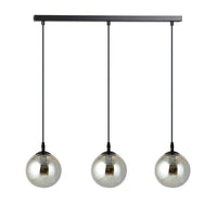 Emibig COSMO 3-lichts hanglamp - Smoked glas