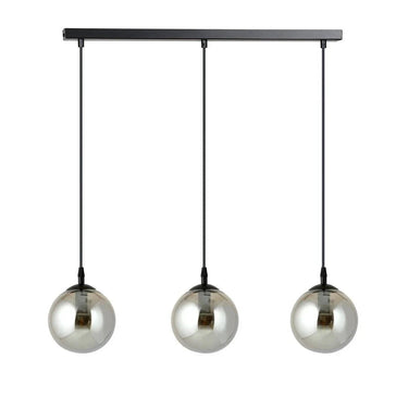 COSMO 3-lichts hanglamp - Smoked glas
