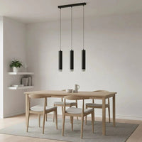 Emibig KIBO 3-lichts hanglamp - Zwart chroom