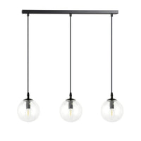 Emibig COSMO 3-lichts hanglamp - Helder glas