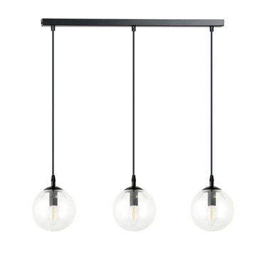 COSMO 3-lichts hanglamp - Helder glas