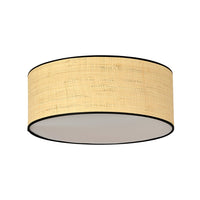 Aston plafondlamp rotan 3-lichts naturel
