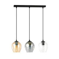 Emibig ISTAR 3-lichts hanglamp - Mix glas