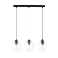 Emibig ISTAR 3-lichts hanglamp - Helder glas