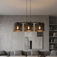 Lux hanglamp 3-lichts zwart