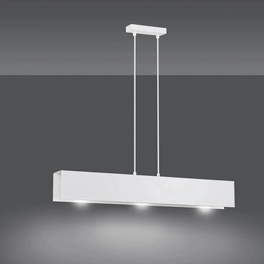 GENTOR 3-lichts hanglamp - Wit frame