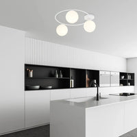 Emibig SOPRA 3-lichts plafondlamp – Wit