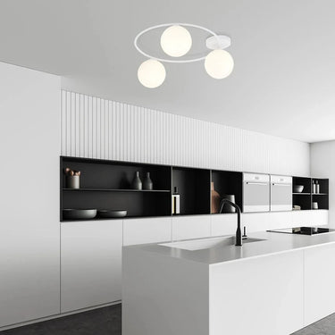 SOPRA 3-lichts plafondlamp – Wit