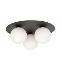Emibig SOLAR 3-lichts plafondlamp - Wit glas - Mooier Thuis