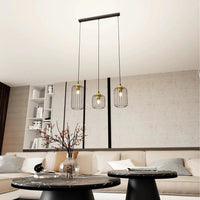 Emibig VANDER 3-lichts hanglamp - Zwart Goud