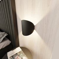 Emibig FORM 3 1-lichts wandlamp - Zwart metaal