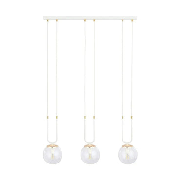 GLAM 3-lichts hanglamp - Helder glas