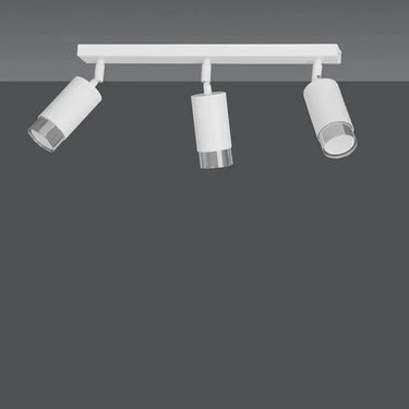 HIRO 3-lichts plafondlamp - Wit
