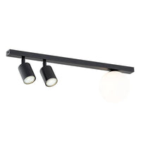 Emibig BASTER 3-lichts plafondlamp - Zwart frame