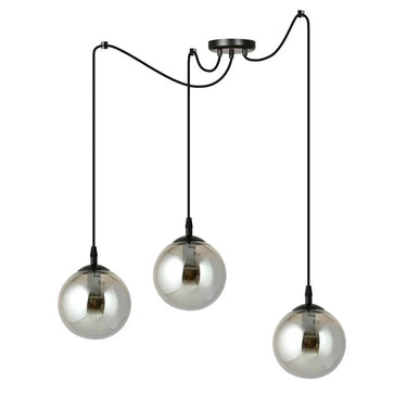 GIGI 3-lichts hanglamp - Smoked glas