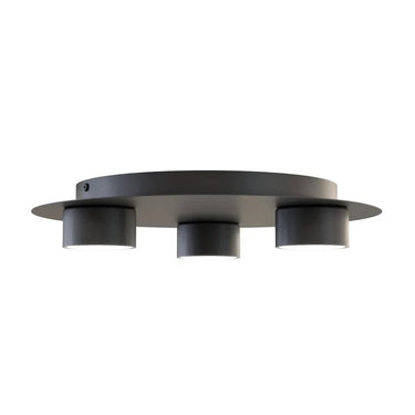 BOLX 3-lichts plafondlamp - Zwart